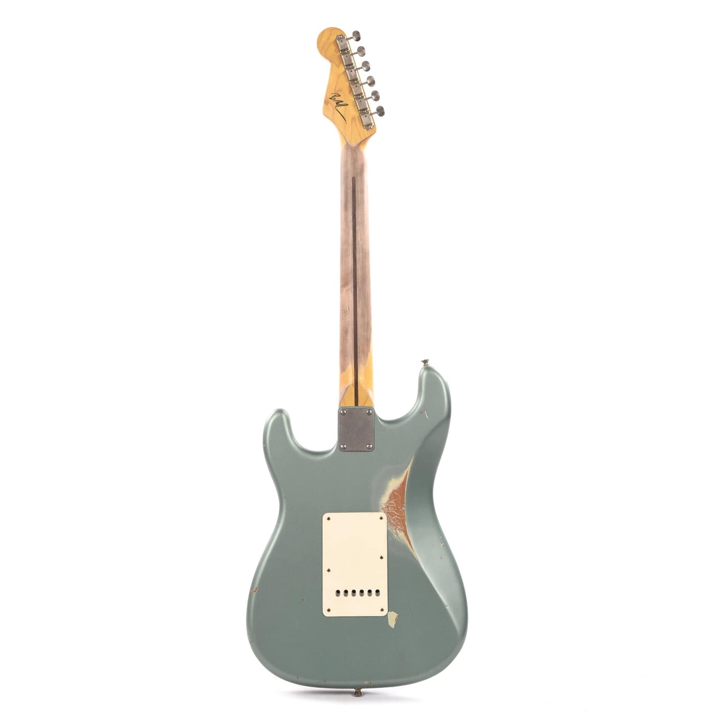Nash S-57 Teal Green Metallic Medium Relic w/Anodized Gold Pickguard & Lollar Pickups Electric Guitars / Solid Body