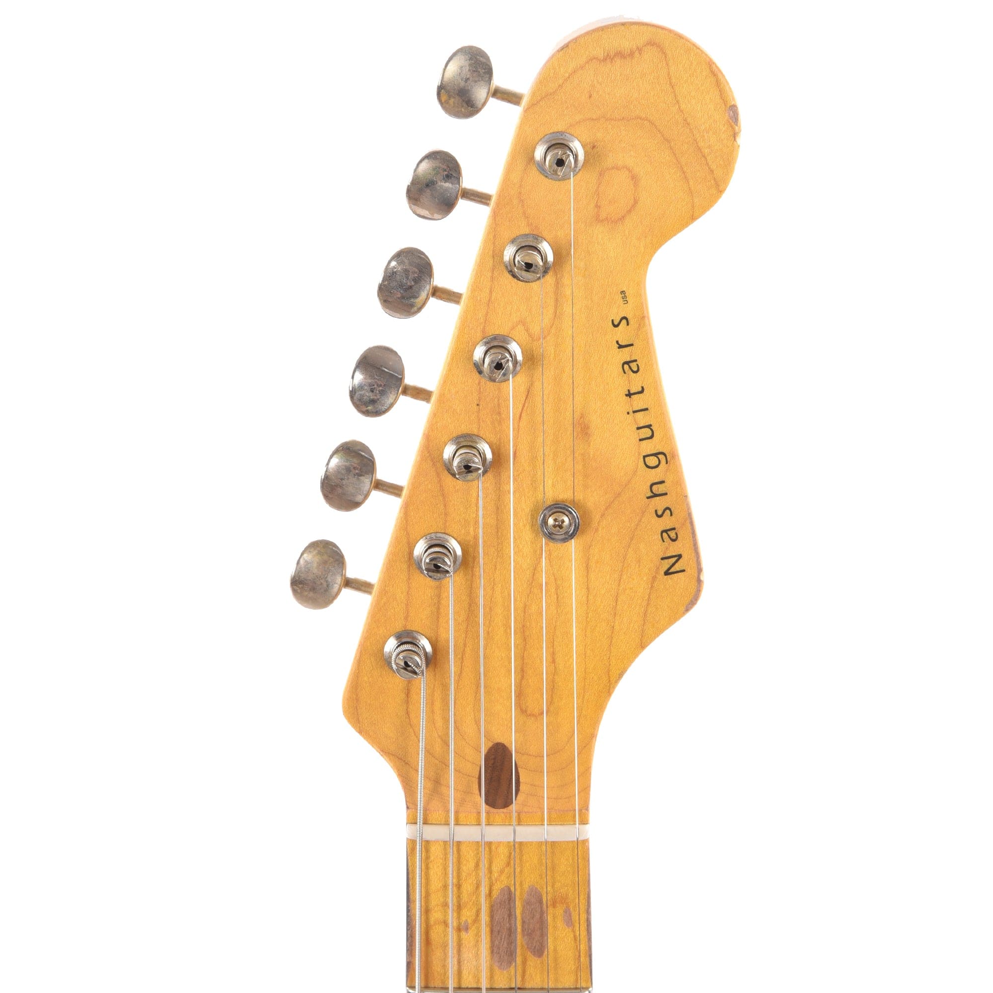 Nash S-57 Teal Green Metallic Medium Relic w/Anodized Gold Pickguard & Lollar Pickups Electric Guitars / Solid Body