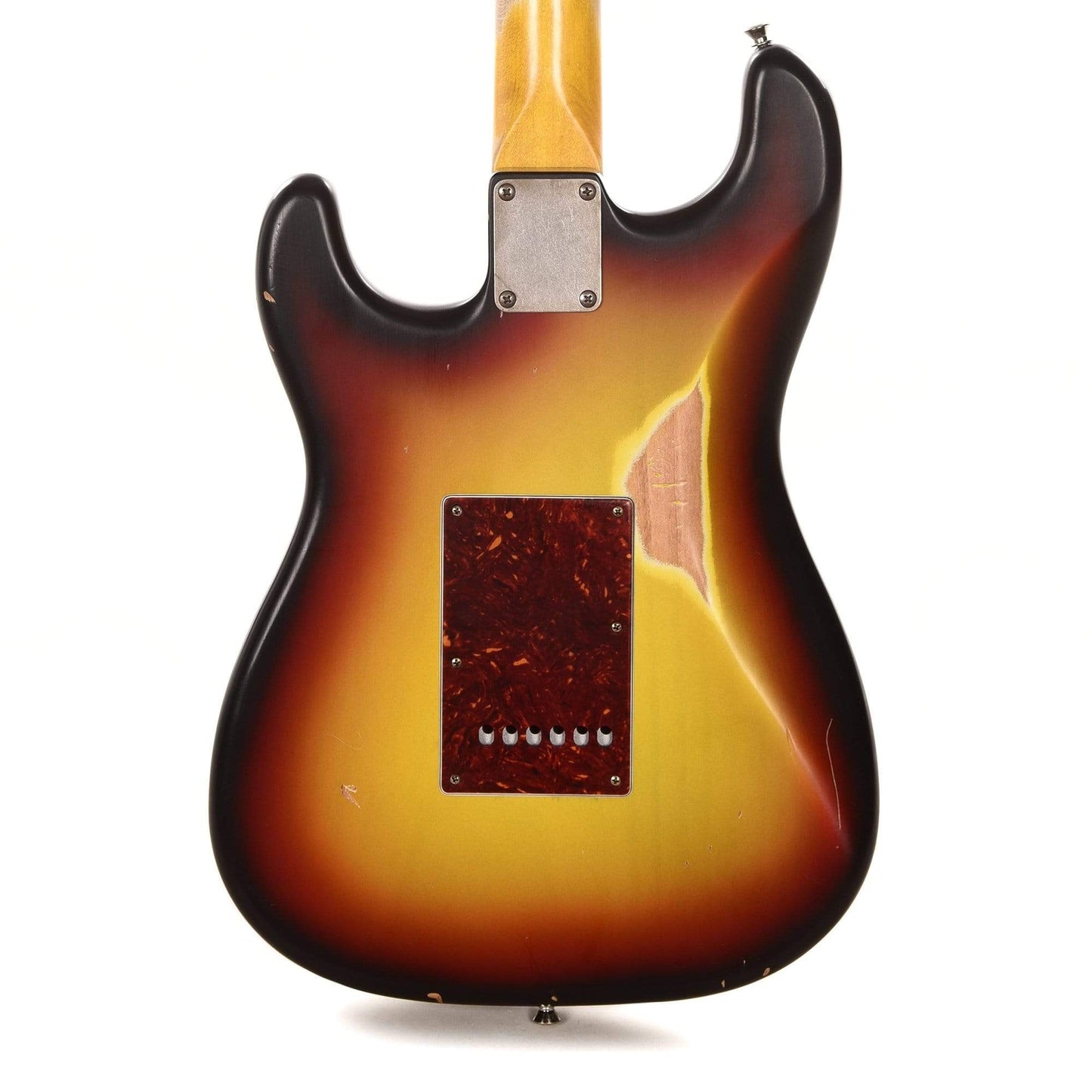 Nash S-63 3-Tone Sunburst Medium Relic w/4-Ply Tortoise Pickguard & Lollar Pickups Electric Guitars / Solid Body