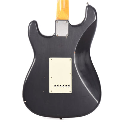 Nash S-63 Ash Black Medium Relic w/Matching Headstock, Lollar Pickups, & 3-Ply Mint Pickguard Electric Guitars / Solid Body