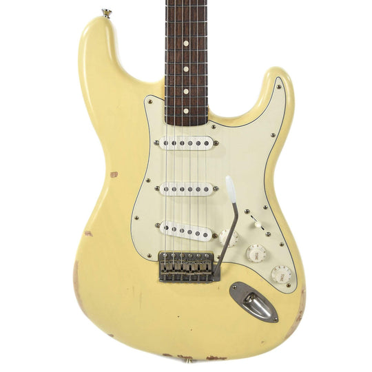 Nash S-63 Ash Cream Light Relic w/3-Ply Mint Pickguard & Lollar Pickups Electric Guitars / Solid Body