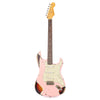 Nash S-63 Ash Shell Pink over Sunburst Heavy Relic w/3-Ply Mint Pickguard & Lollar Pickups Electric Guitars / Solid Body
