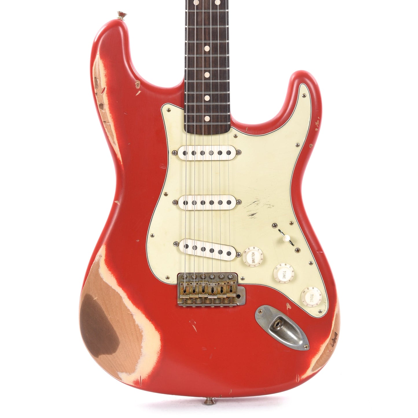 Nash S-63 Dakota Red Heavy Relic w/3-Ply Mint Pickguard & Lollar Pickups Electric Guitars / Solid Body
