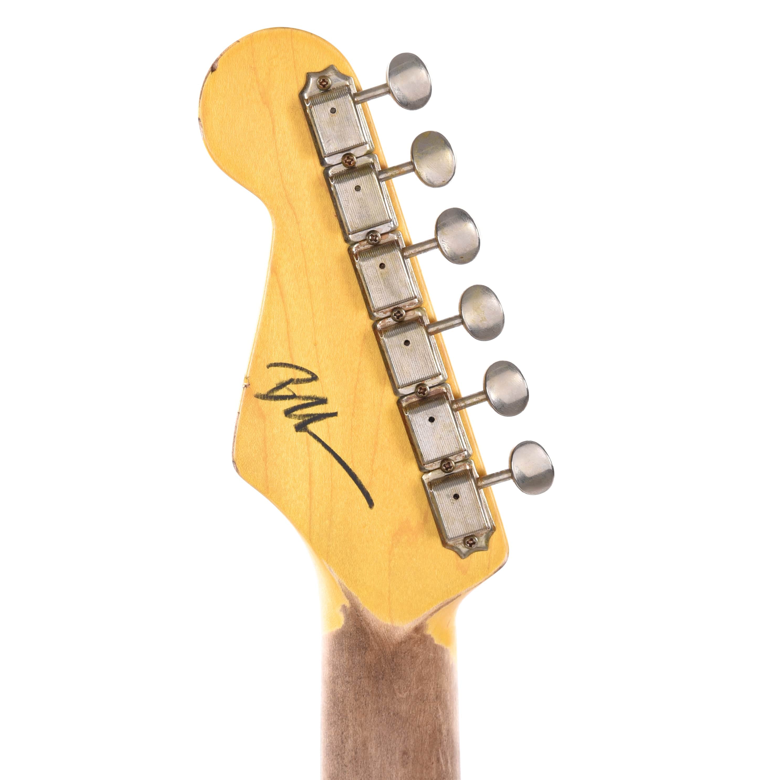 Nash S-63 Dakota Red Heavy Relic w/3-Ply Mint Pickguard & Lollar Pickups Electric Guitars / Solid Body