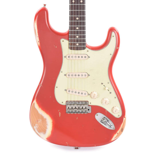 Nash S-63 Dakota Red Heavy Relic w/3-Ply Mint Pickguard & Lollar Pickups Electric Guitars / Solid Body