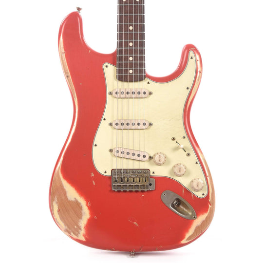 Nash S-63 Dakota Red Heavy Relic w/3-Ply Mint Pickguard & Lollar Pickups Electric Guitars / Solid Body