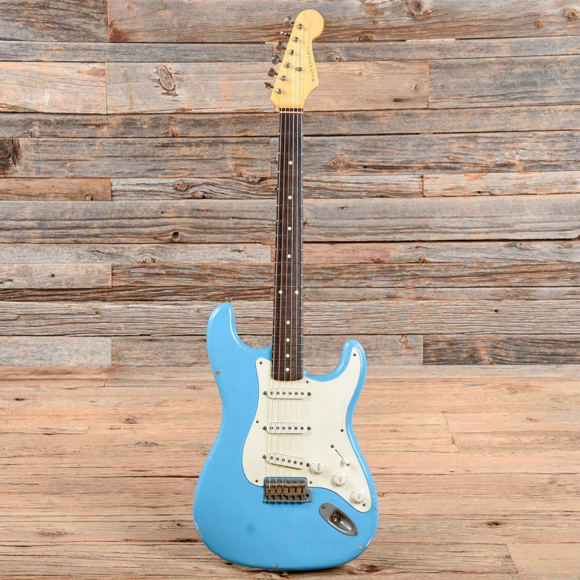 Nash S-63 Daphne Blue 2015 Electric Guitars / Solid Body