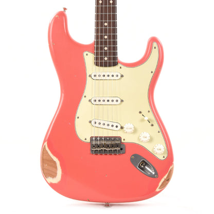 Nash S-63 Fiesta Red Medium Relic w/3-Ply Mint Pickguard & Lollar Pickups Electric Guitars / Solid Body