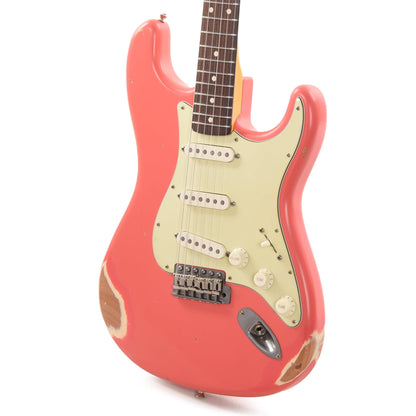 Nash S-63 Fiesta Red Medium Relic w/3-Ply Mint Pickguard & Lollar Pickups Electric Guitars / Solid Body