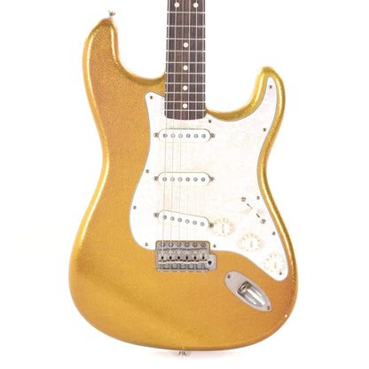 Nash S-63 Gold Sparkle Light Relic Alder w/Lollar Pickups & 3-Ply Pearl Pickguard Electric Guitars / Solid Body