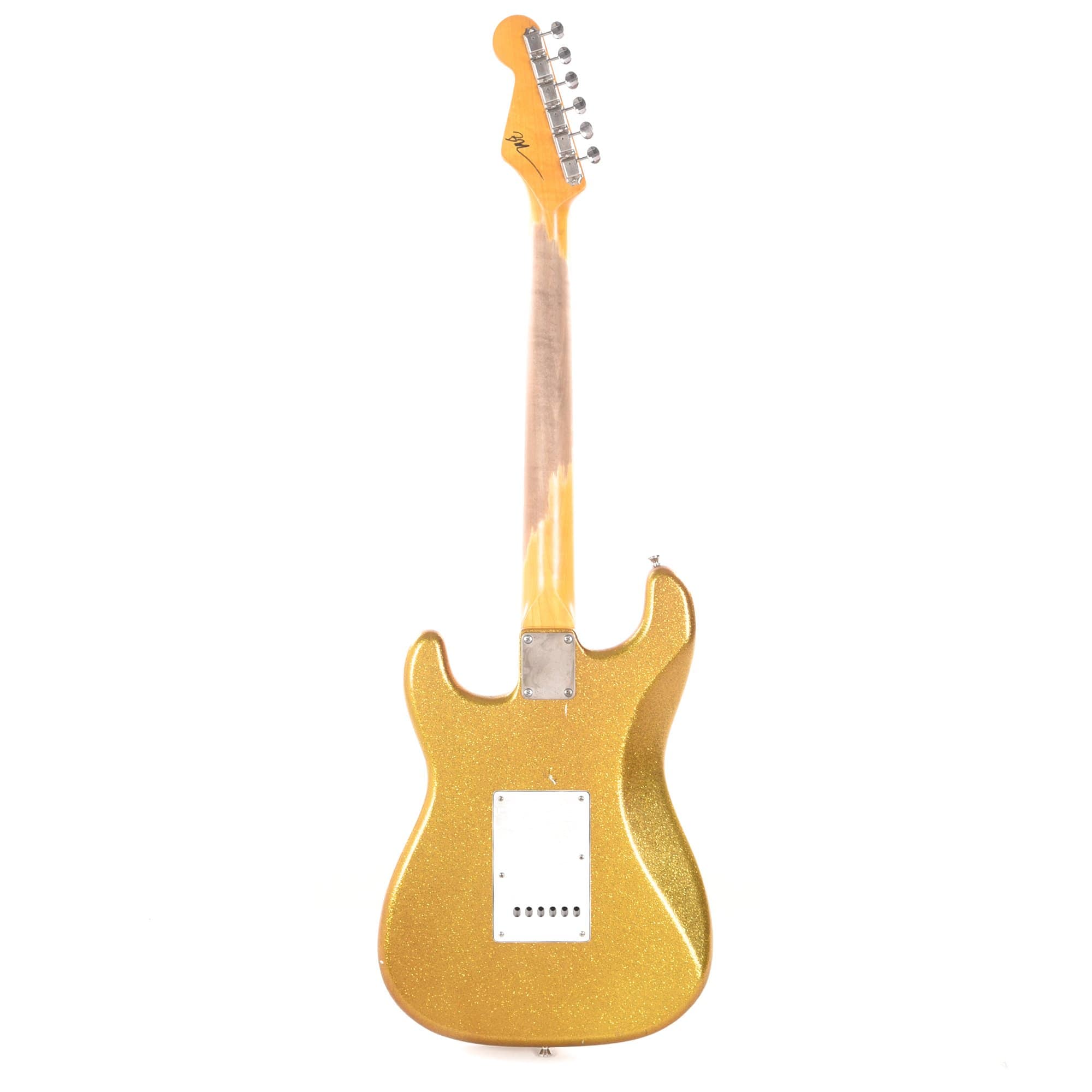 Nash S-63 Gold Sparkle Light Relic Alder w/Lollar Pickups & 3-Ply Pearl Pickguard Electric Guitars / Solid Body