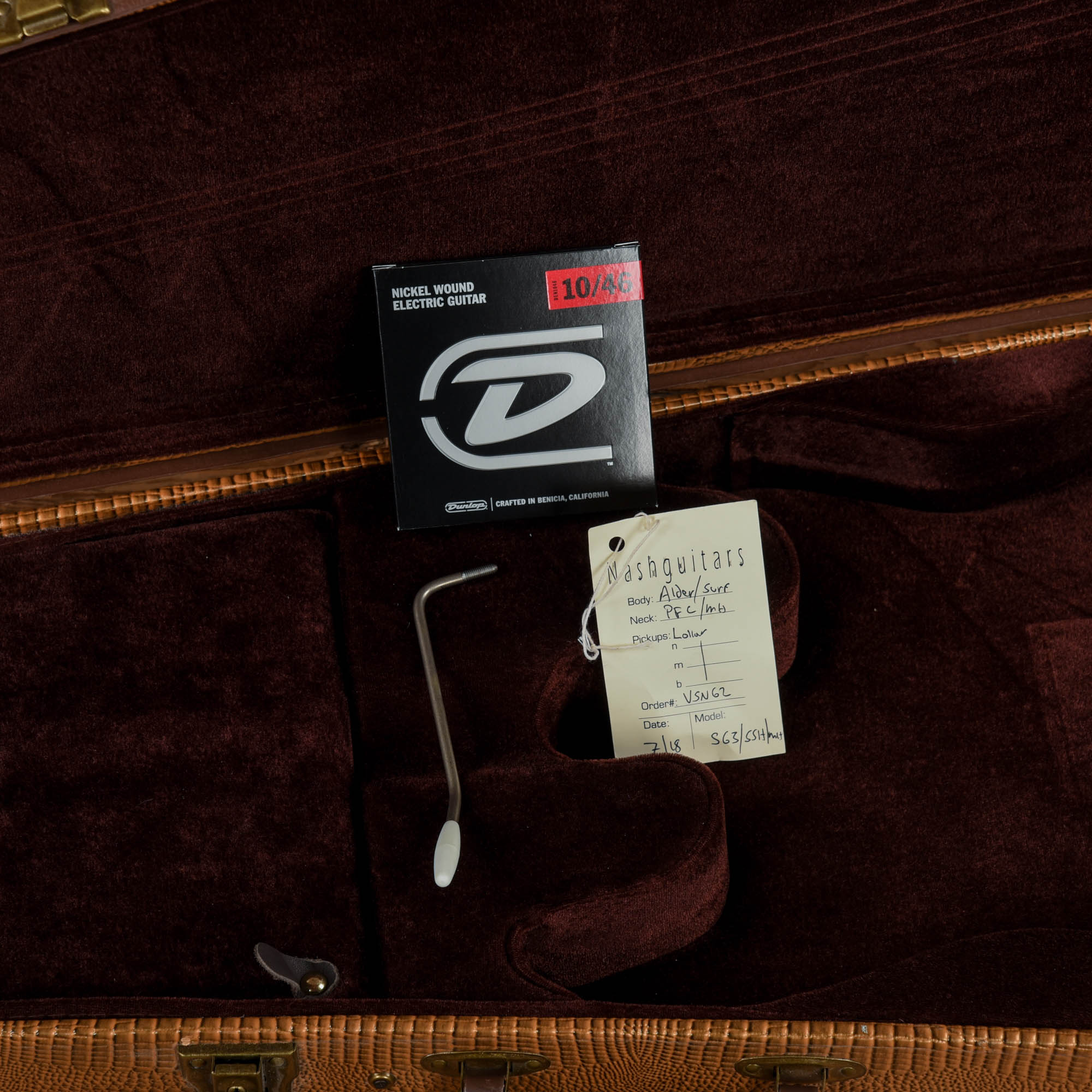 Nash S-63 HSS Sonic Blue Electric Guitars / Solid Body