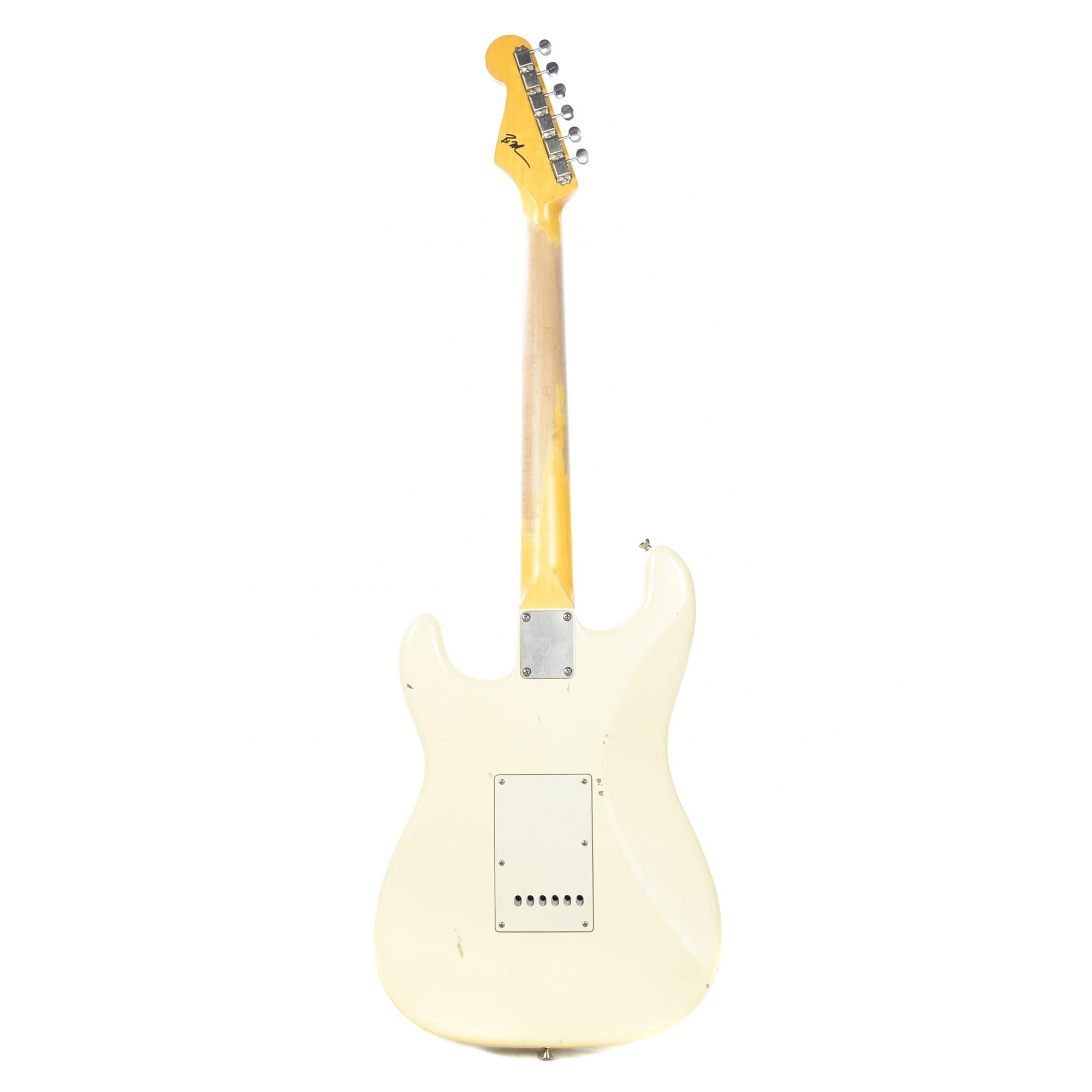 Nash S-63 Olympic White Light Relic & Lollar Pickups Electric Guitars / Solid Body