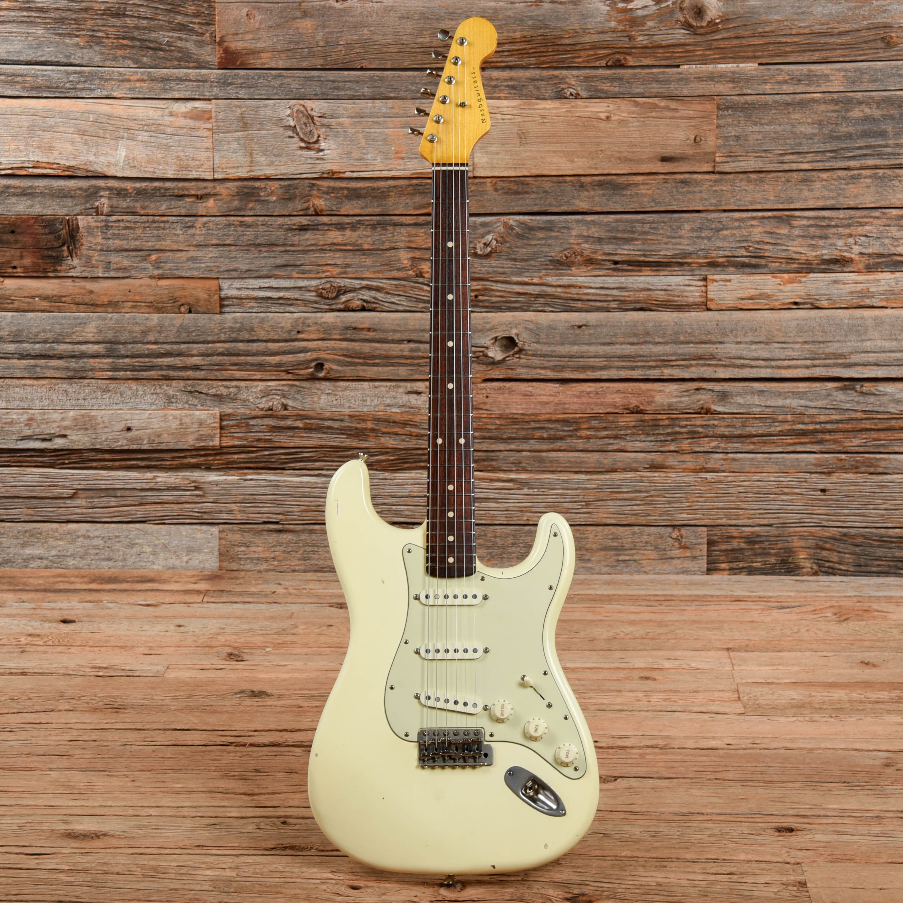 Nash S-63 Olympic White Electric Guitars / Solid Body