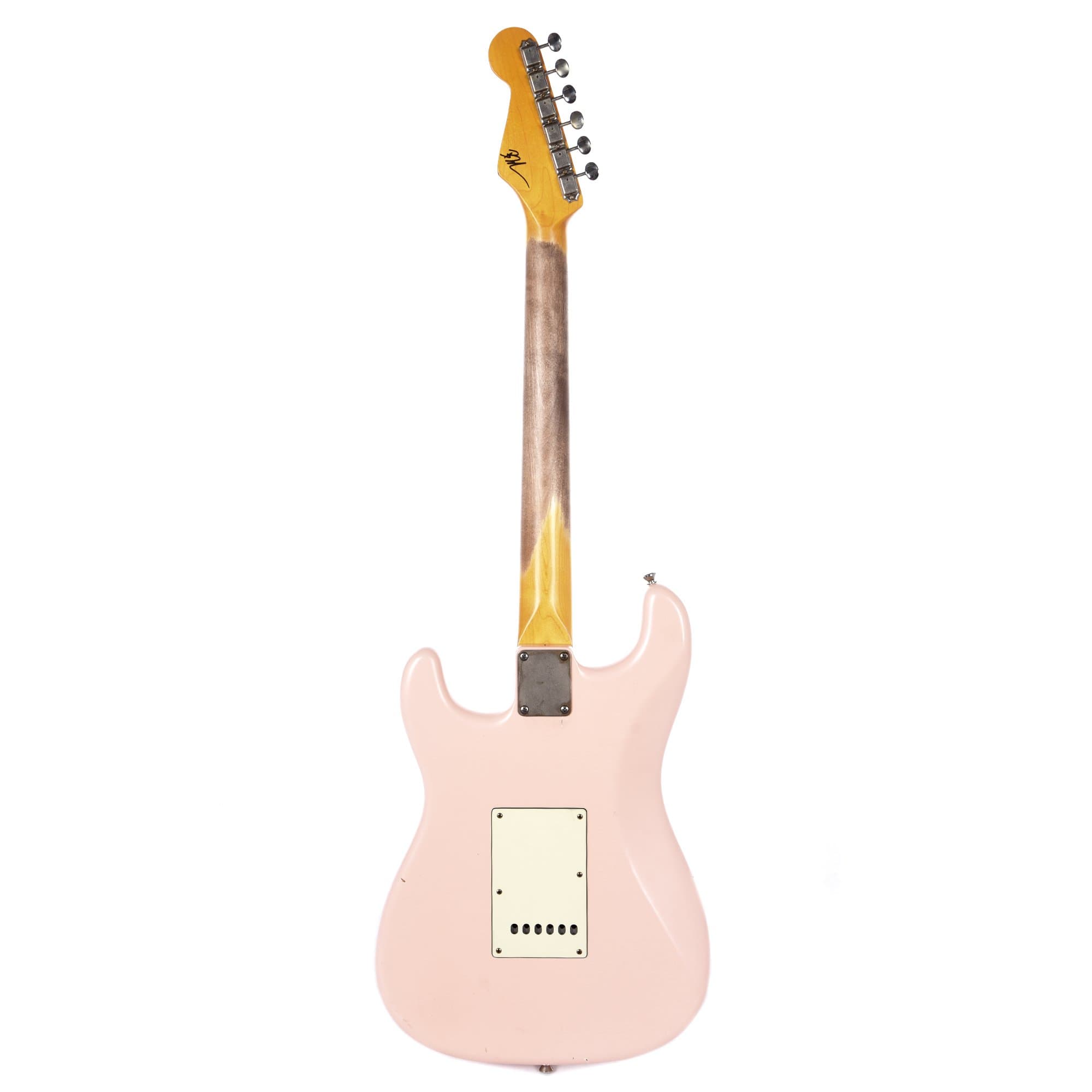 Nash S-63 Shell Pink Light Relic w/Lollar Pickups & 3-Ply Mint Pickguard Electric Guitars / Solid Body