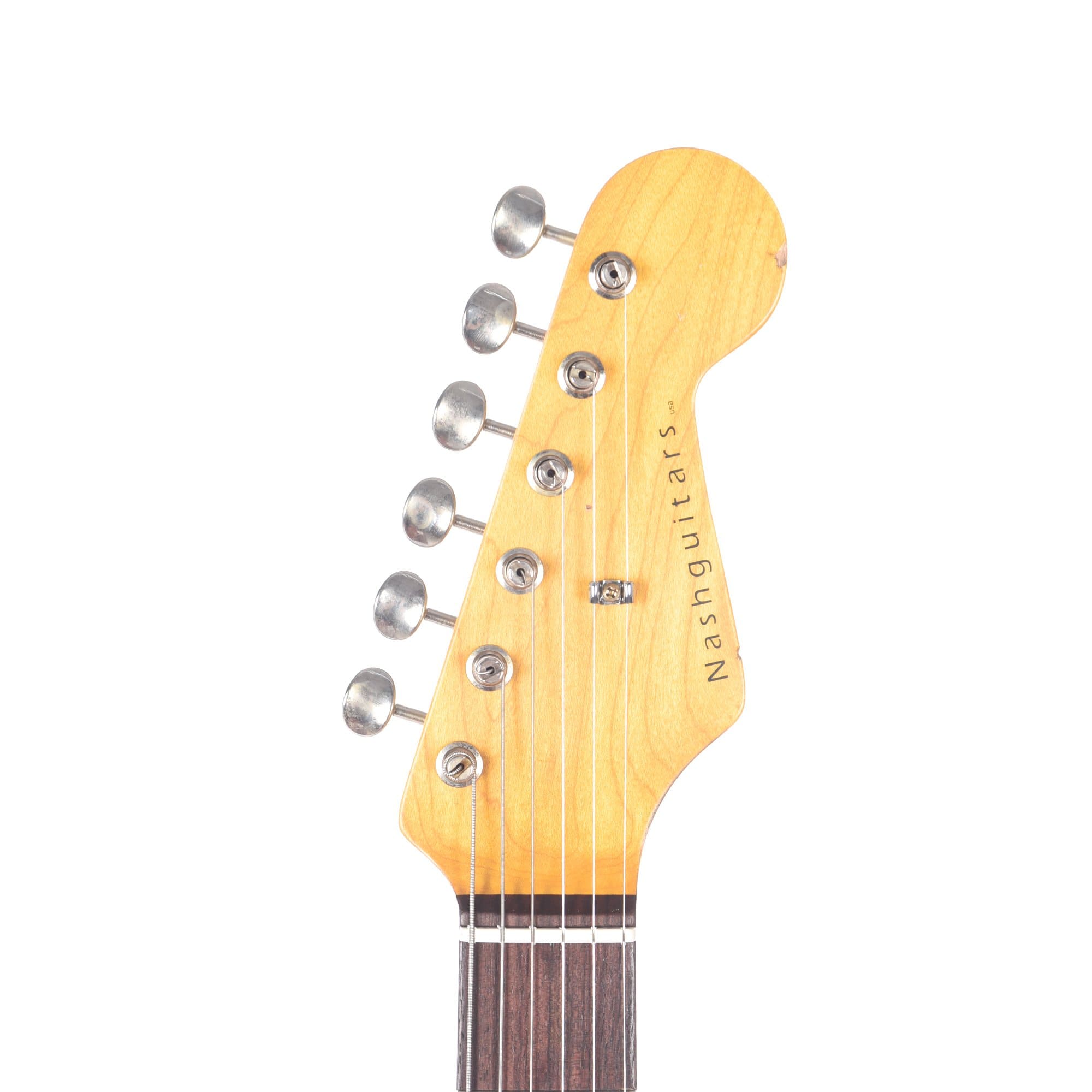 Nash S-63 Shell Pink Light Relic w/Lollar Pickups & 3-Ply Mint Pickguard Electric Guitars / Solid Body