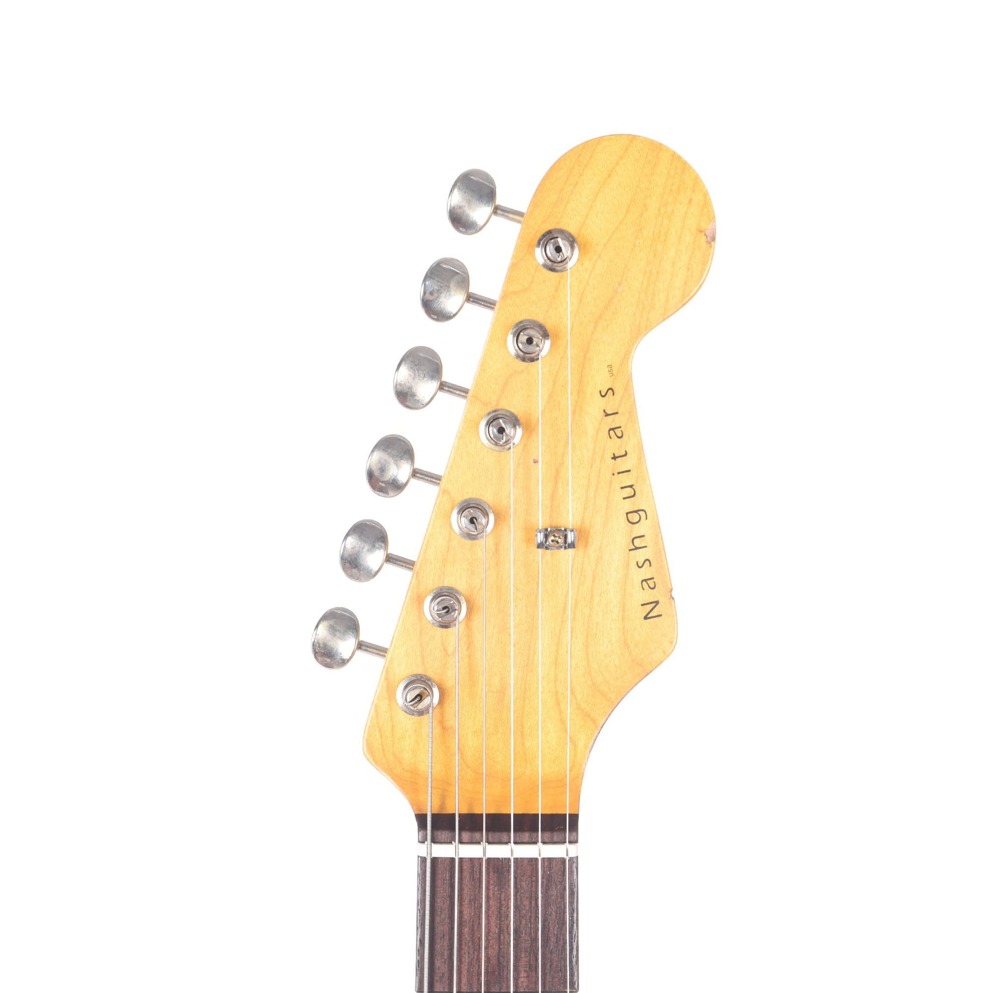 Nash S-63 Shell Pink Light Relic w/Lollar Pickups & 3-Ply Mint Pickguard Electric Guitars / Solid Body