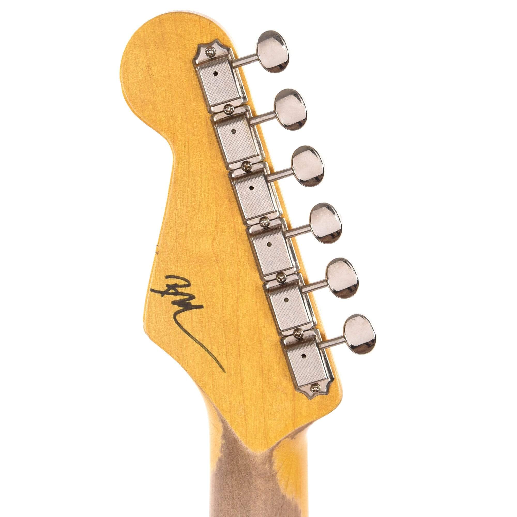 Nash S-63 Shoreline Gold Medium Aging w/3-Ply White Pickguard & Lollar Pickups Electric Guitars / Solid Body