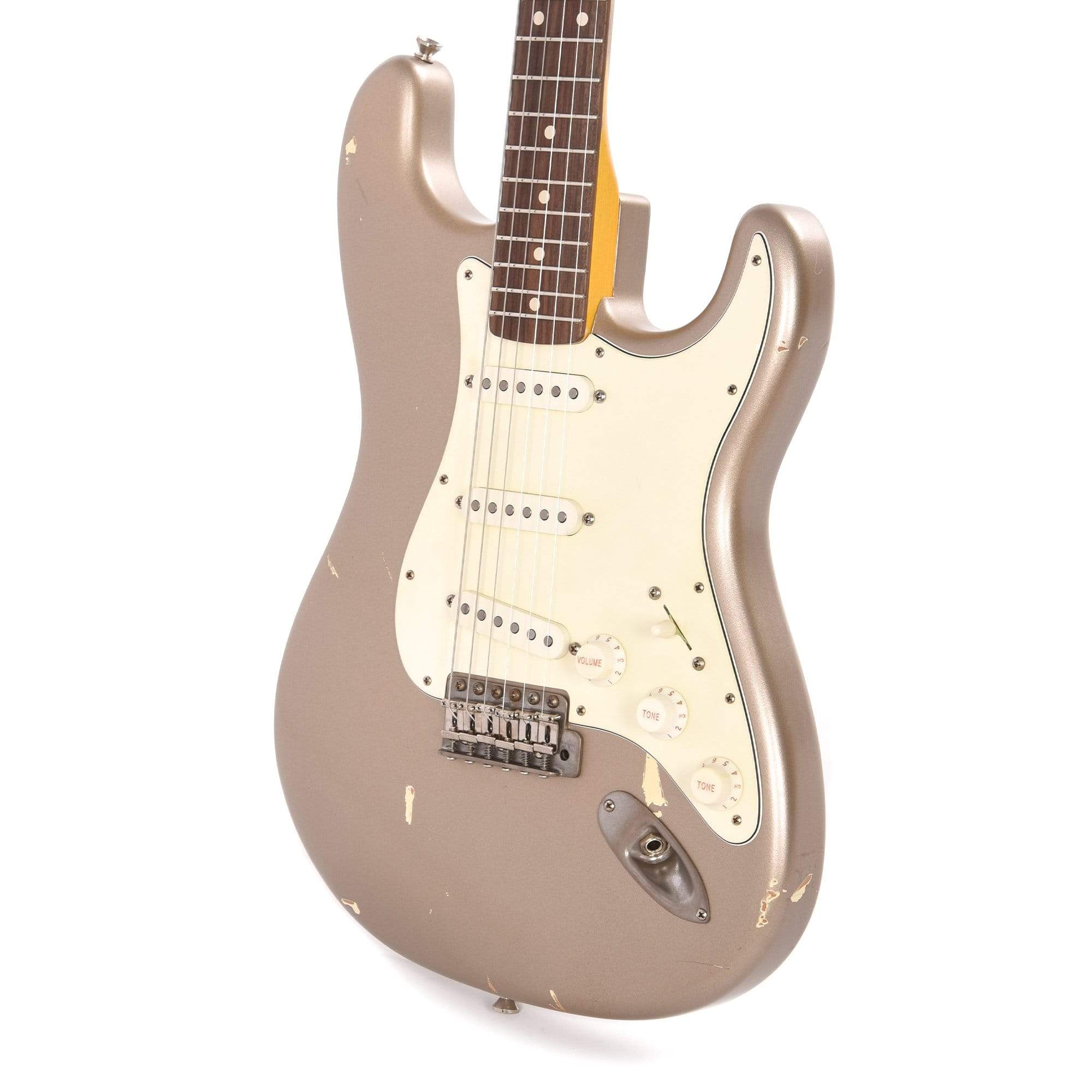 Nash S-63 Shoreline Gold Medium Aging w/3-Ply White Pickguard & Lollar Pickups Electric Guitars / Solid Body