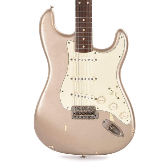 Nash S-63 Shoreline Gold Medium Aging w/3-Ply White Pickguard & Lollar Pickups Electric Guitars / Solid Body