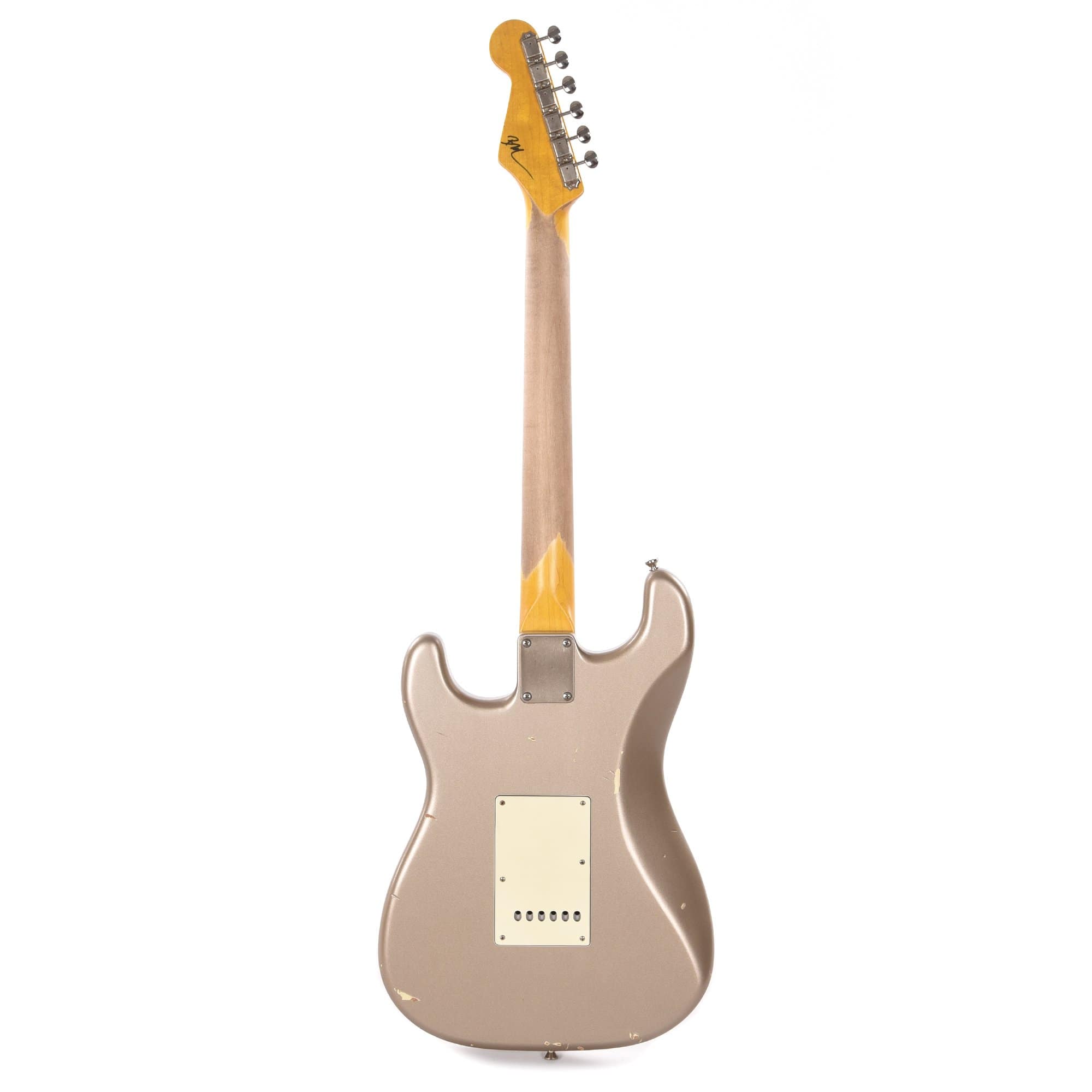 Nash S-63 Shoreline Gold Medium Aging w/3-Ply White Pickguard & Lollar Pickups Electric Guitars / Solid Body