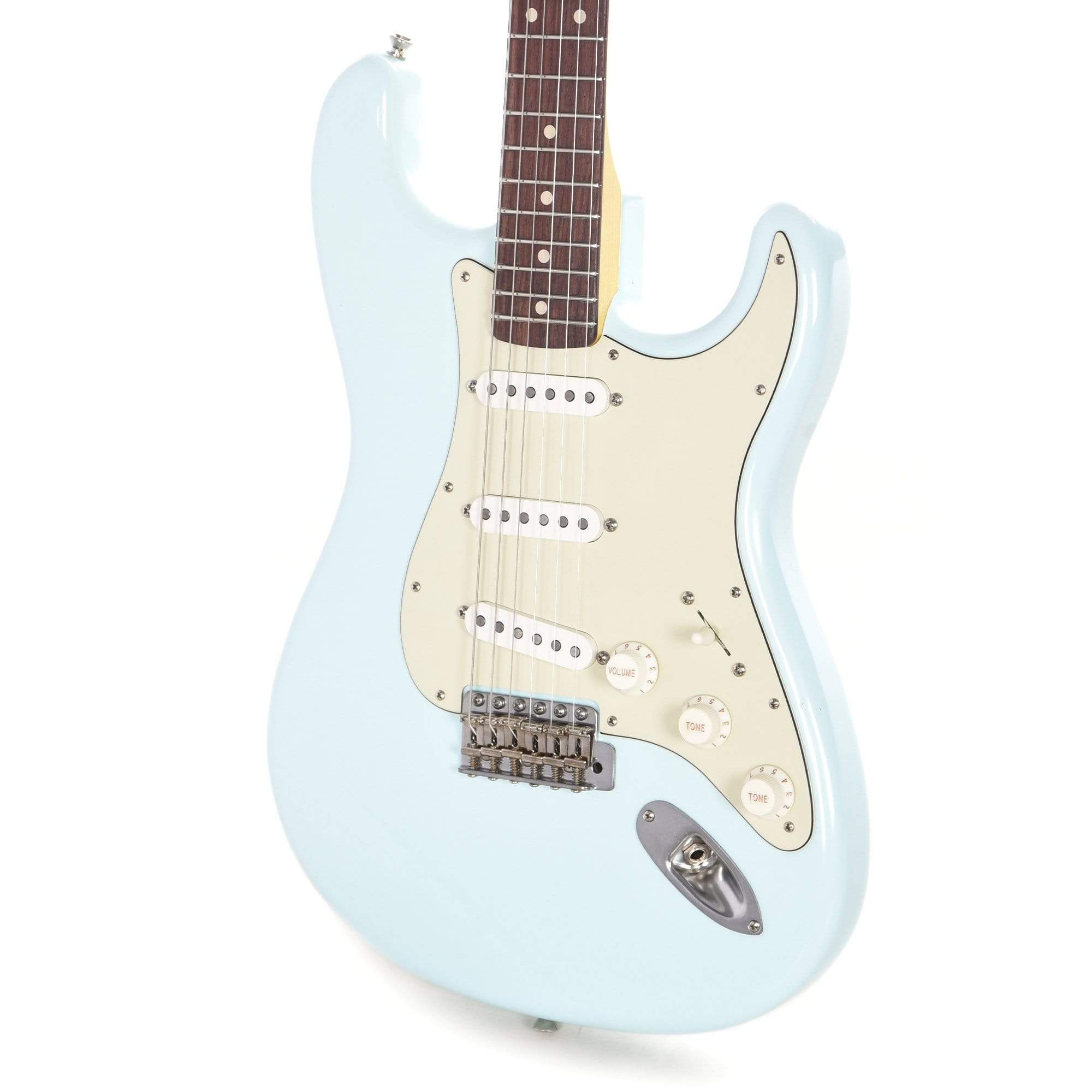 Nash S-63 Sonic Blue Extra Light Aging w/3-Ply Mint Pickguard & Lollar Pickups Electric Guitars / Solid Body
