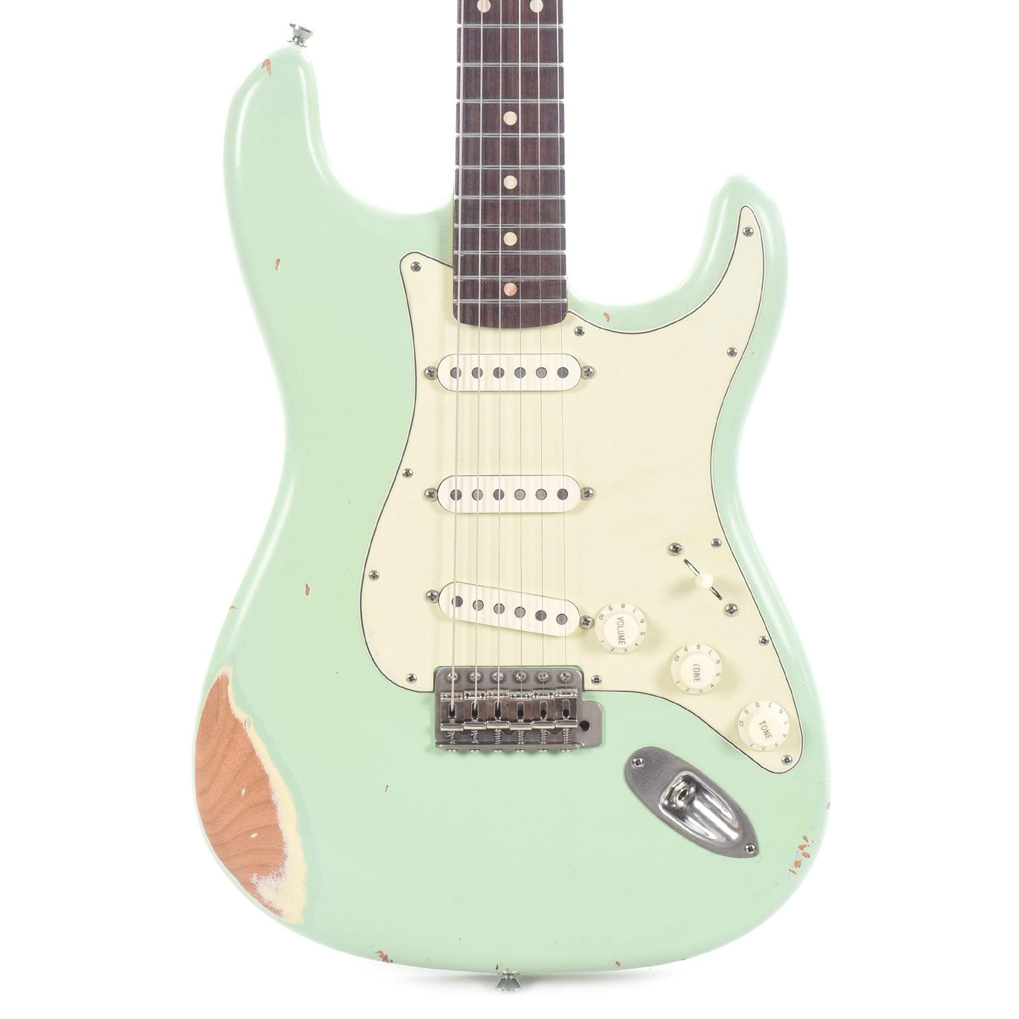 Nash S-63 Surf Green Medium Relic w/3-Ply Mint Pickguard & Lollar Pickups Electric Guitars / Solid Body
