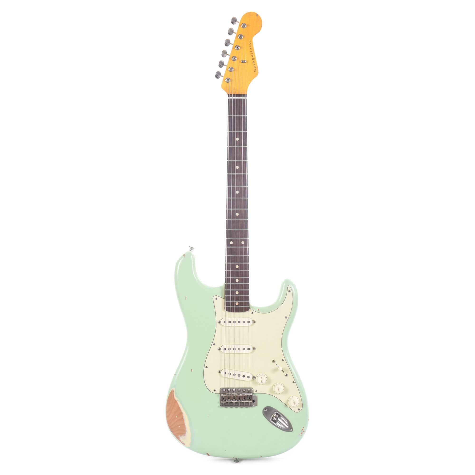 Nash S-63 Surf Green Medium Relic w/3-Ply Mint Pickguard & Lollar Pickups Electric Guitars / Solid Body