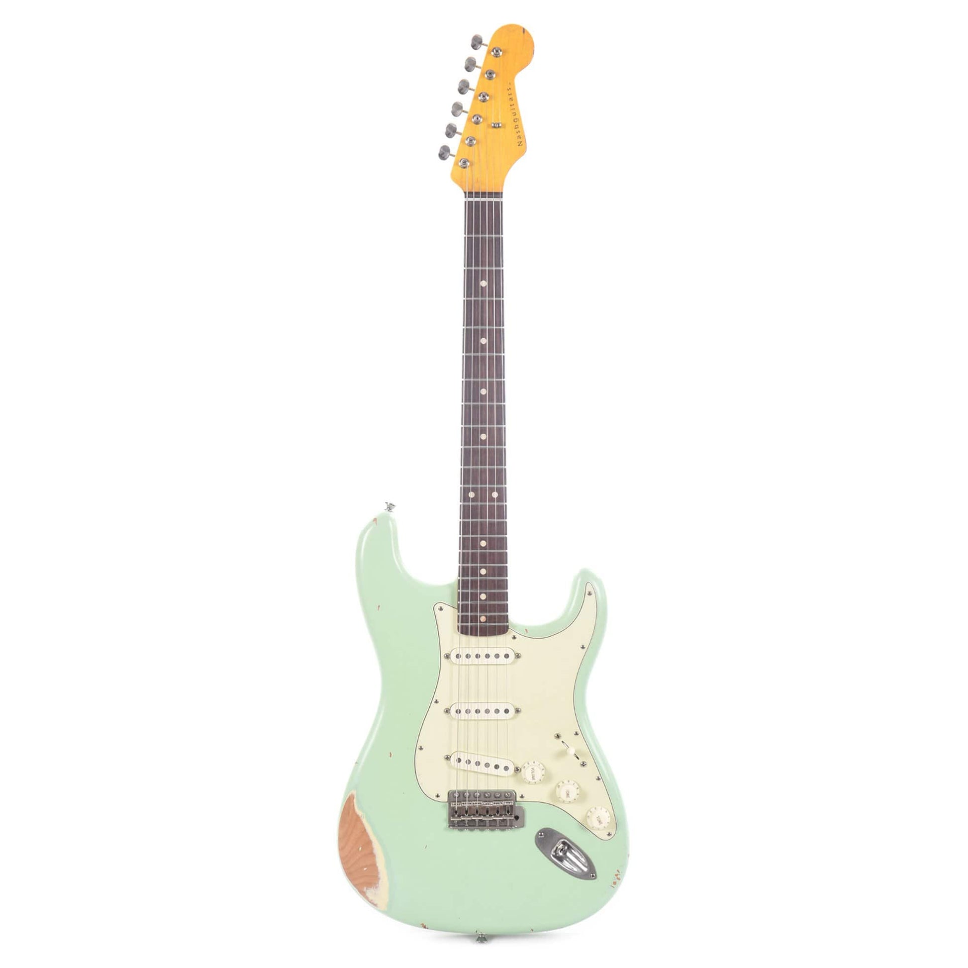 Nash S-63 Surf Green Medium Relic w/3-Ply Mint Pickguard & Lollar Pickups Electric Guitars / Solid Body