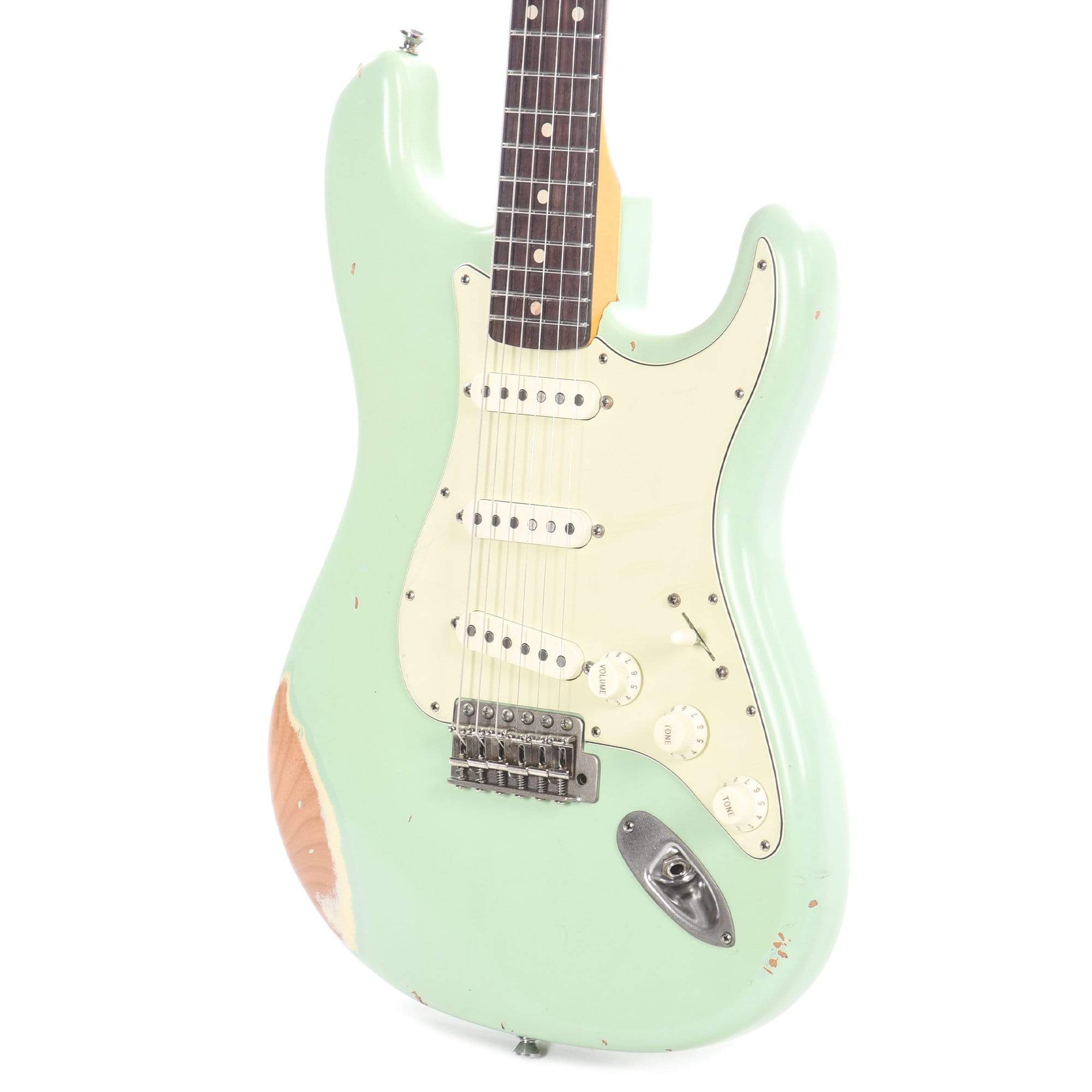 Nash S-63 Surf Green Medium Relic w/3-Ply Mint Pickguard & Lollar Pickups Electric Guitars / Solid Body