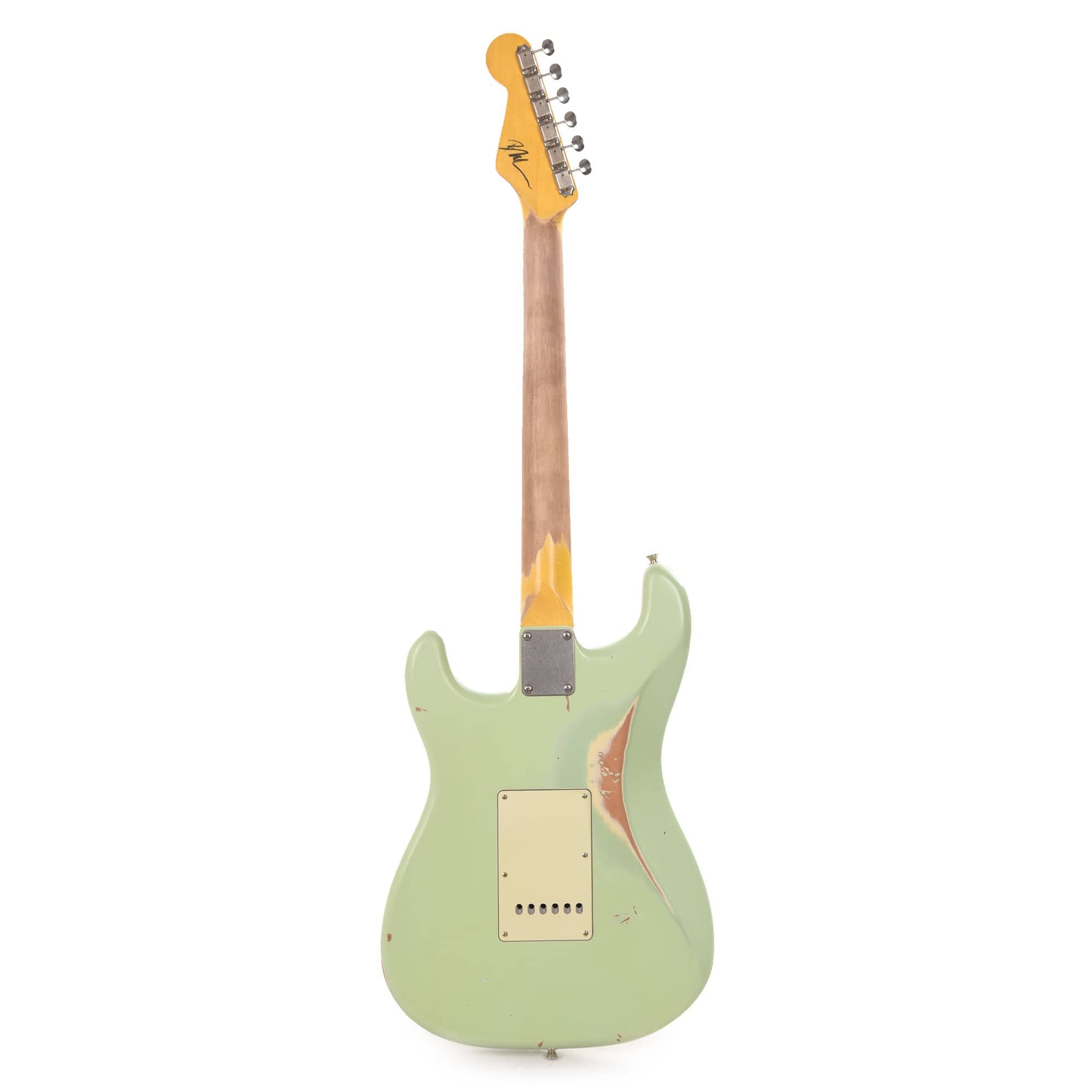 Nash S-63 Surf Green Medium Relic w/3-Ply Mint Pickguard & Lollar Pickups (Serial #CHI563) Electric Guitars / Solid Body