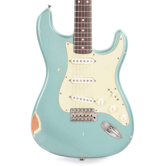 Nash S-63 Teal Green Metallic Light Relic w/3-Ply Mint Pickguard & Lollar Pickups Electric Guitars / Solid Body