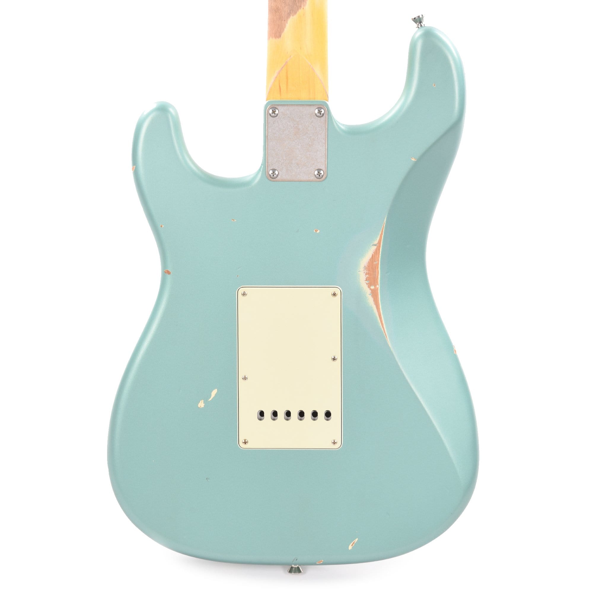 Nash S-63 Teal Green Metallic Light Relic w/3-Ply Mint Pickguard & Lollar Pickups Electric Guitars / Solid Body
