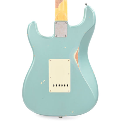 Nash S-63 Teal Green Metallic Light Relic w/3-Ply Mint Pickguard & Lollar Pickups Electric Guitars / Solid Body