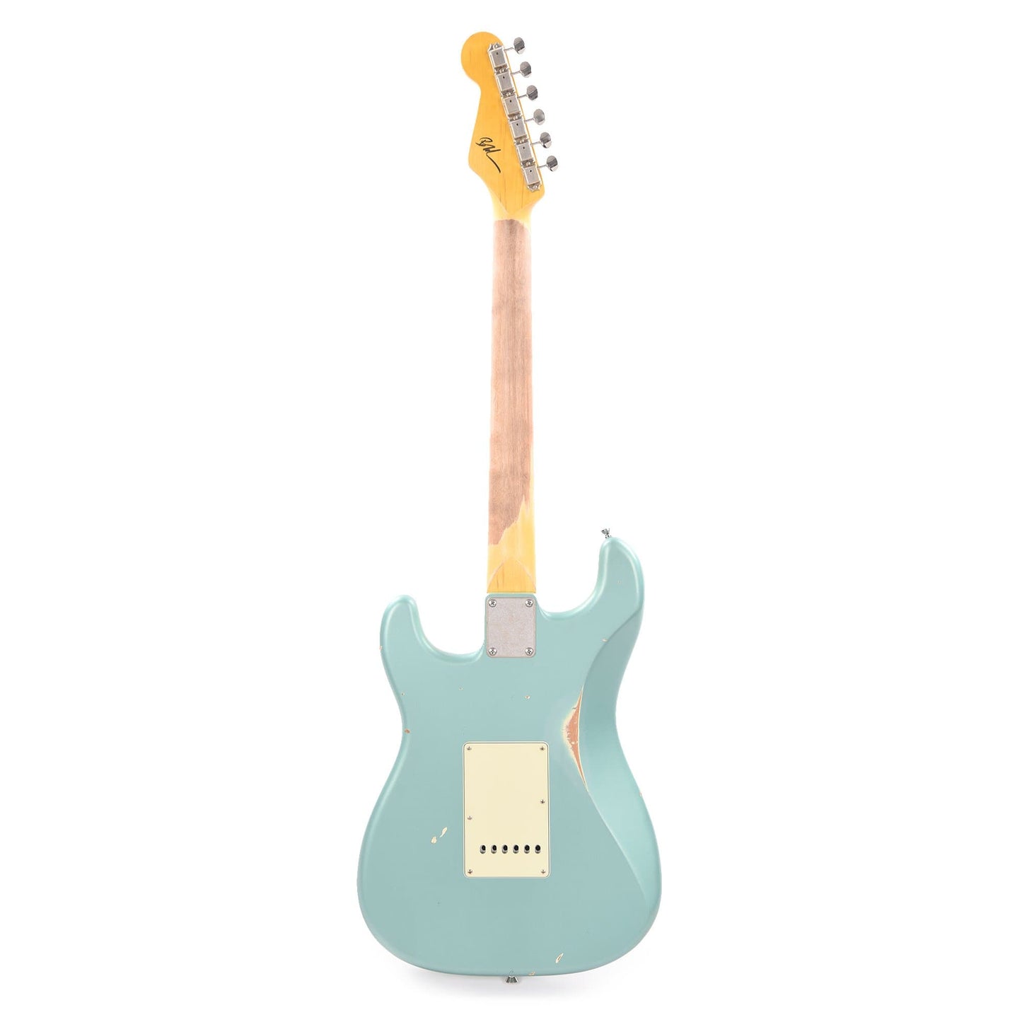 Nash S-63 Teal Green Metallic Light Relic w/3-Ply Mint Pickguard & Lollar Pickups Electric Guitars / Solid Body