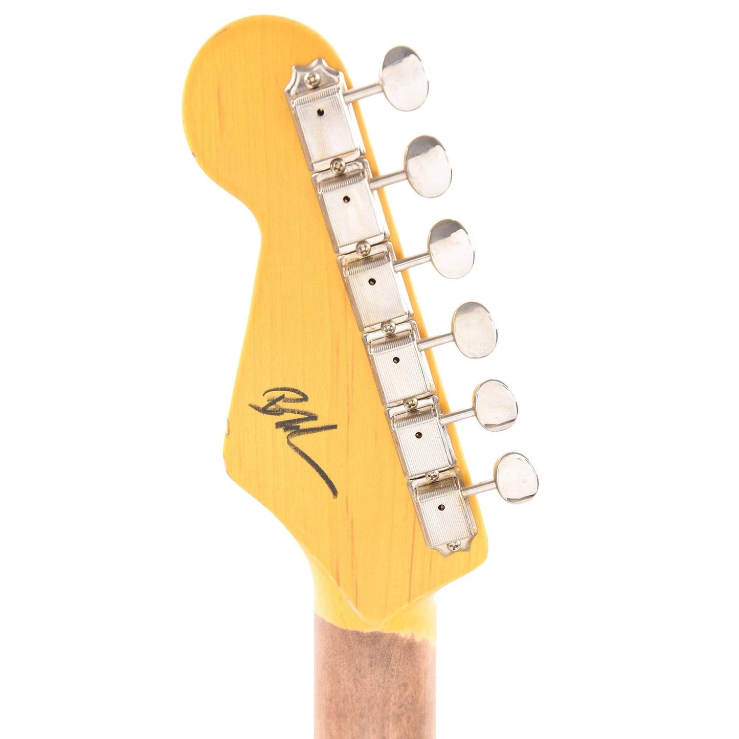 Nash S-63 Teal Green Metallic Light Relic w/3-Ply Mint Pickguard & Lollar Pickups Electric Guitars / Solid Body