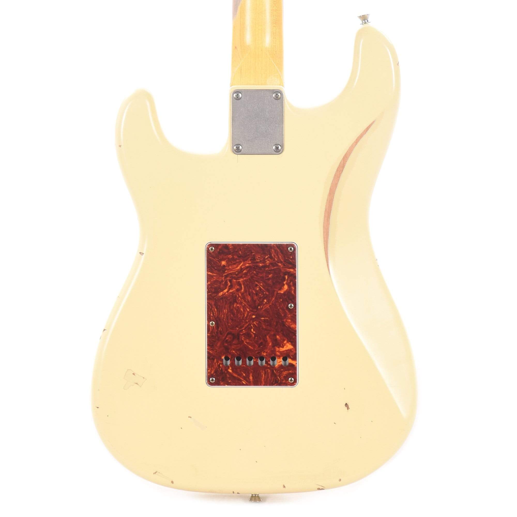 Nash S-63 Vintage White Medium Relic w/4-Ply Tortoise Pickguard & Lollar Pickups Electric Guitars / Solid Body