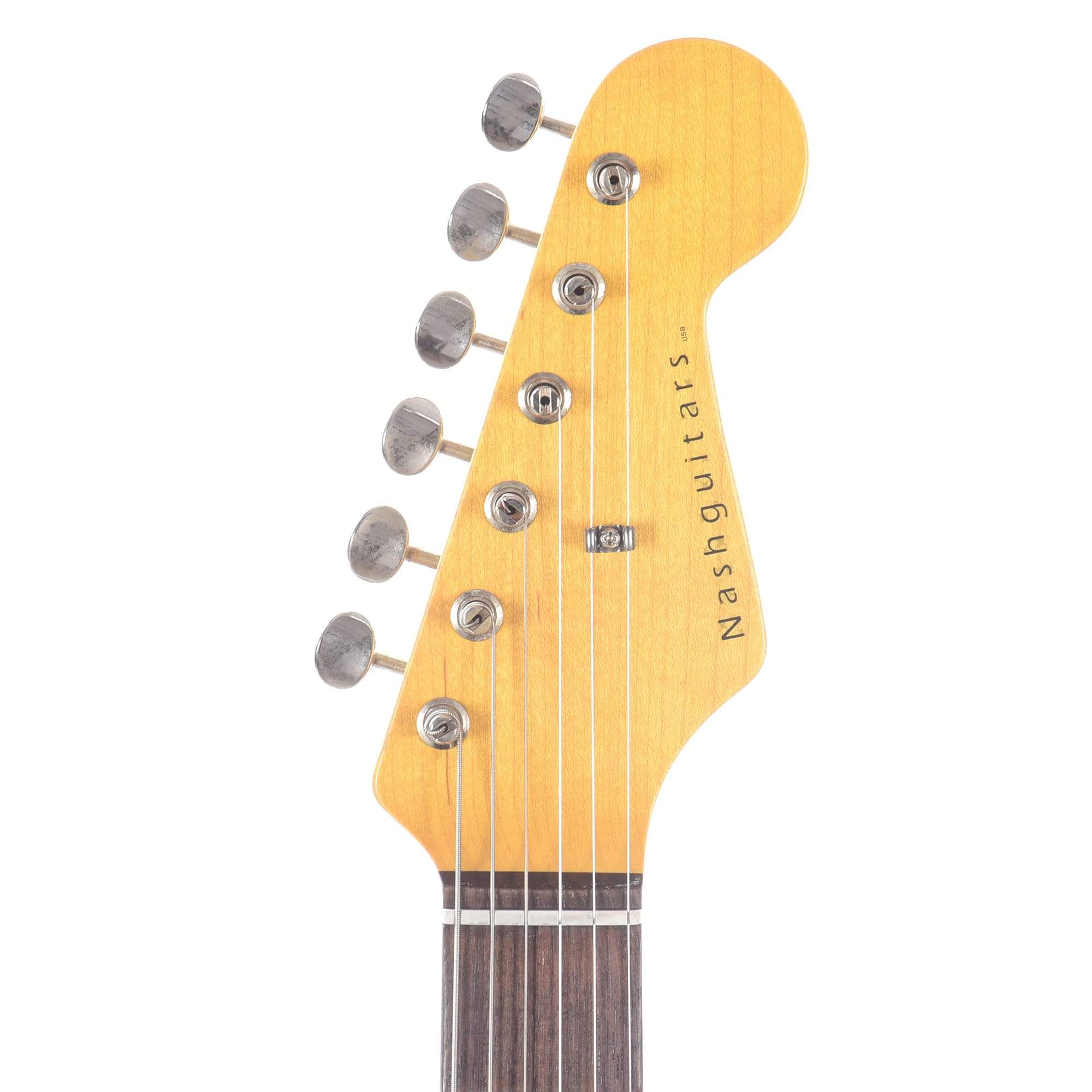 Nash S-63 Vintage White Medium Relic w/4-Ply Tortoise Pickguard & Lollar Pickups Electric Guitars / Solid Body