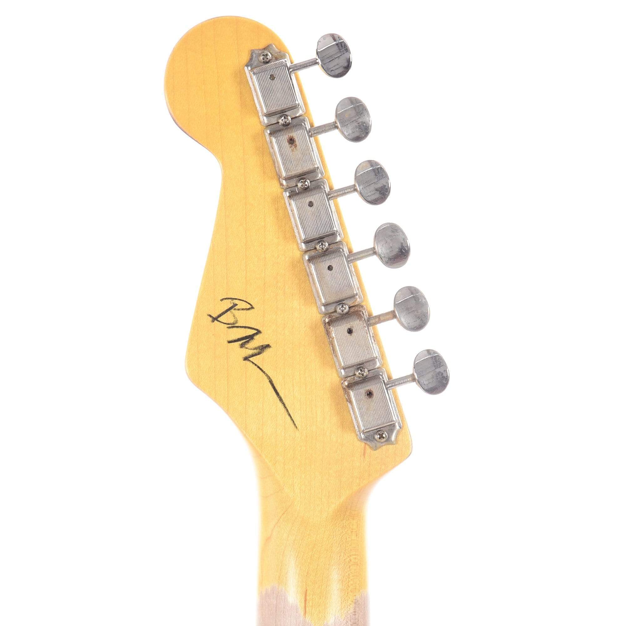 Nash S-63 Vintage White Medium Relic w/4-Ply Tortoise Pickguard & Lollar Pickups Electric Guitars / Solid Body