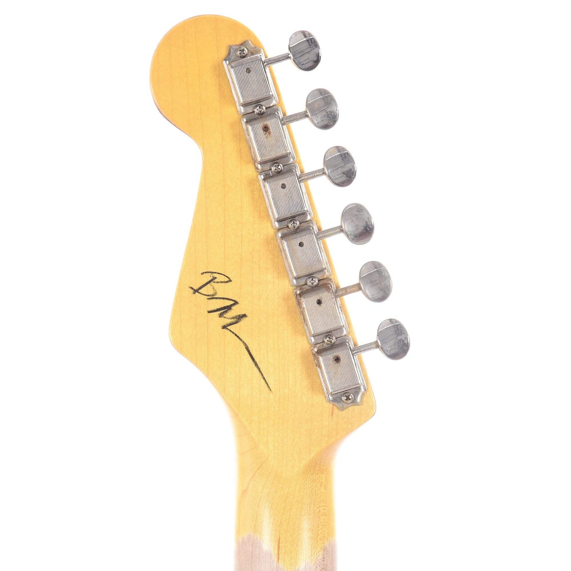 Nash S-63 Vintage White Medium Relic w/4-Ply Tortoise Pickguard & Lollar Pickups Electric Guitars / Solid Body