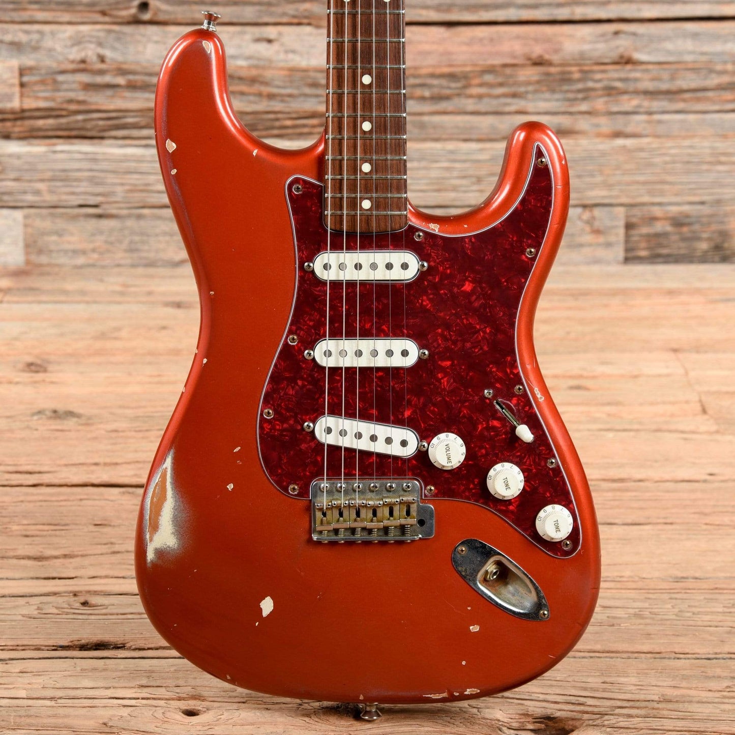 Nash S-63 w/Reverse Headstock Candy Apple Red Electric Guitars / Solid Body