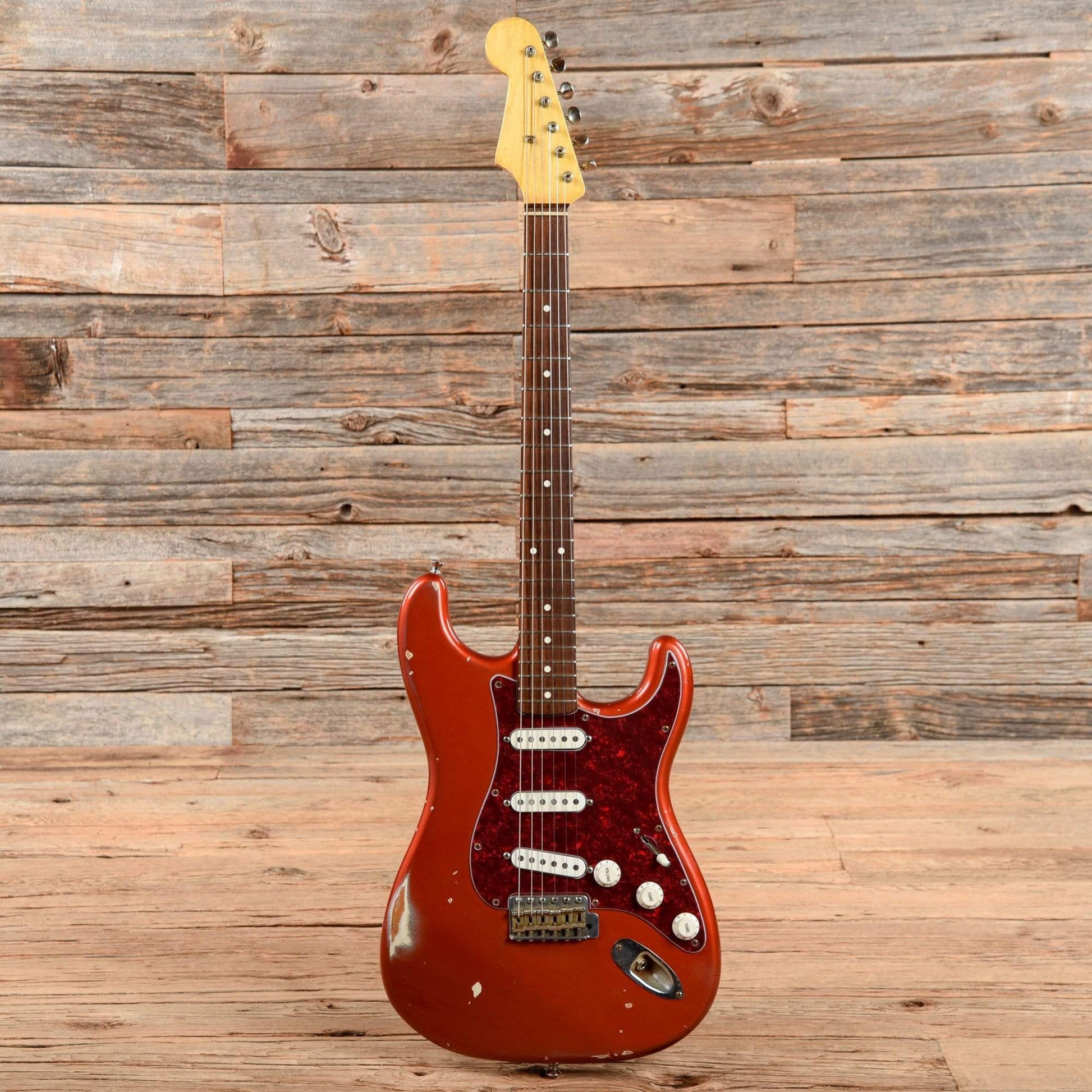 Nash S-63 w/Reverse Headstock Candy Apple Red Electric Guitars / Solid Body