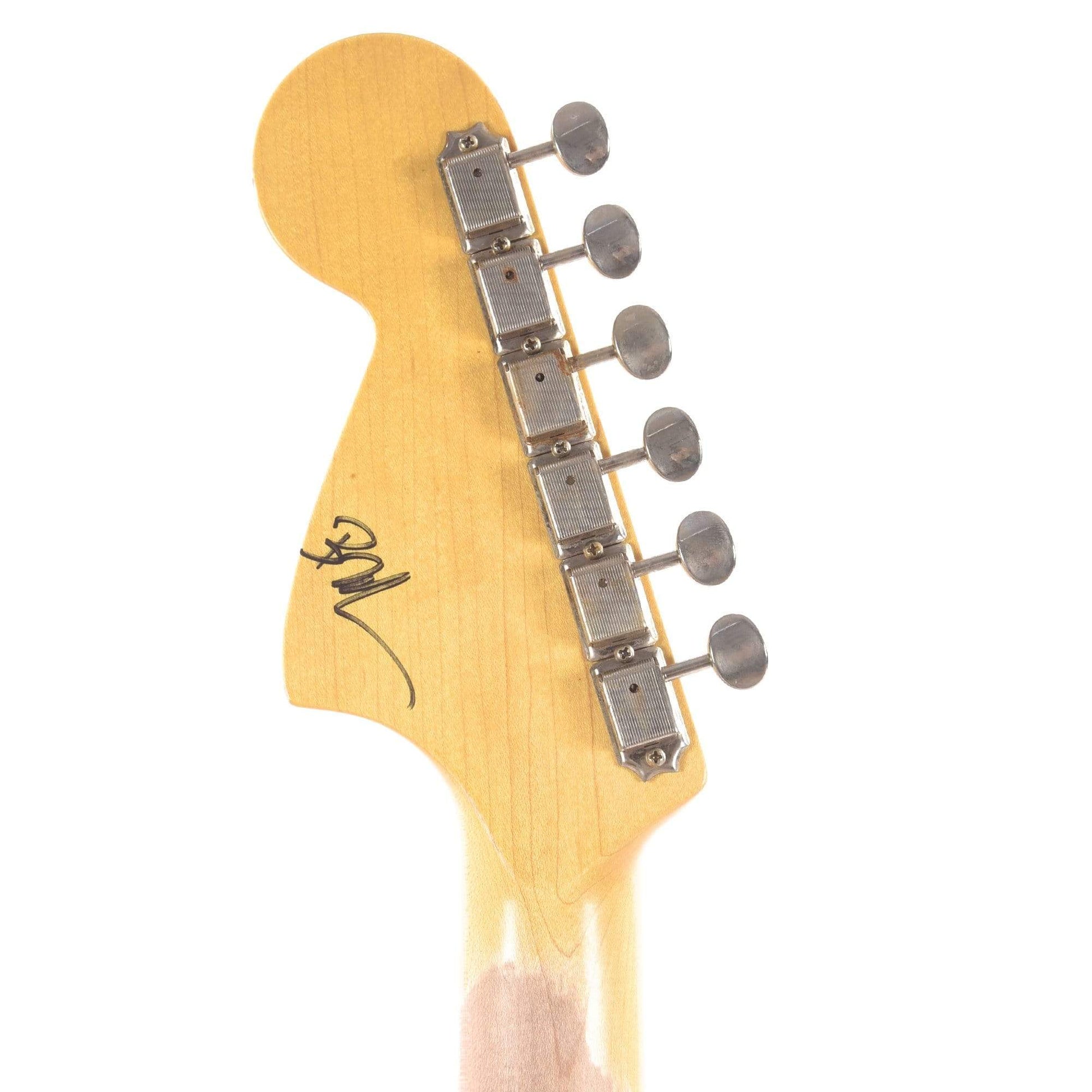 Nash S-67/81 Maui Blue Light Relic w/3-Ply White Pickguard, Black Plastics, & Lollar Pickups Electric Guitars / Solid Body