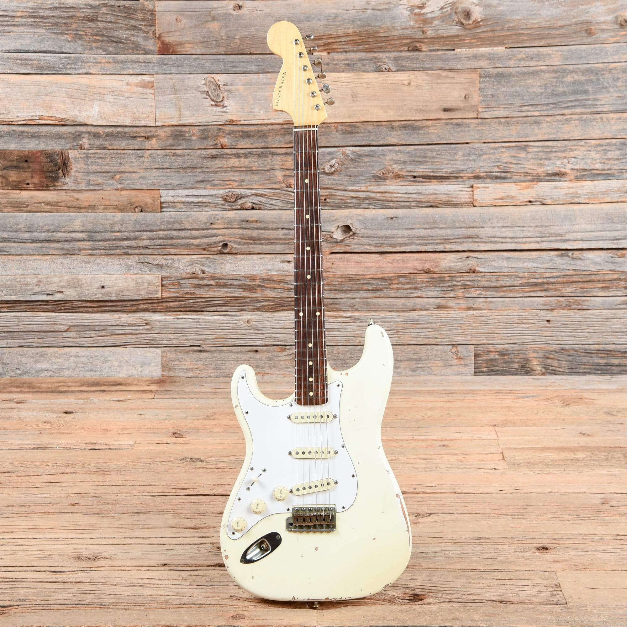 Nash S-67 Olympic White 2012 LEFTY Electric Guitars / Solid Body