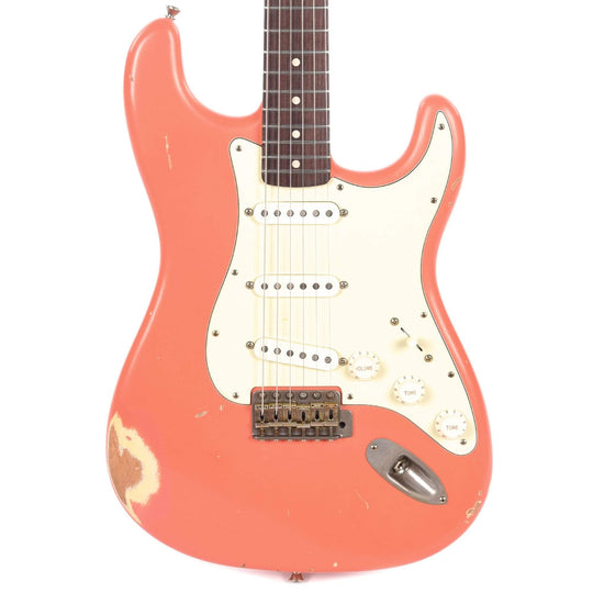 Nash S-67 Salmon Medium Relic Alder w/Lollar Pickup Electric Guitars / Solid Body