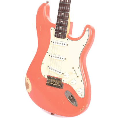 Nash S-67 Salmon Medium Relic Alder w/Lollar Pickup Electric Guitars / Solid Body