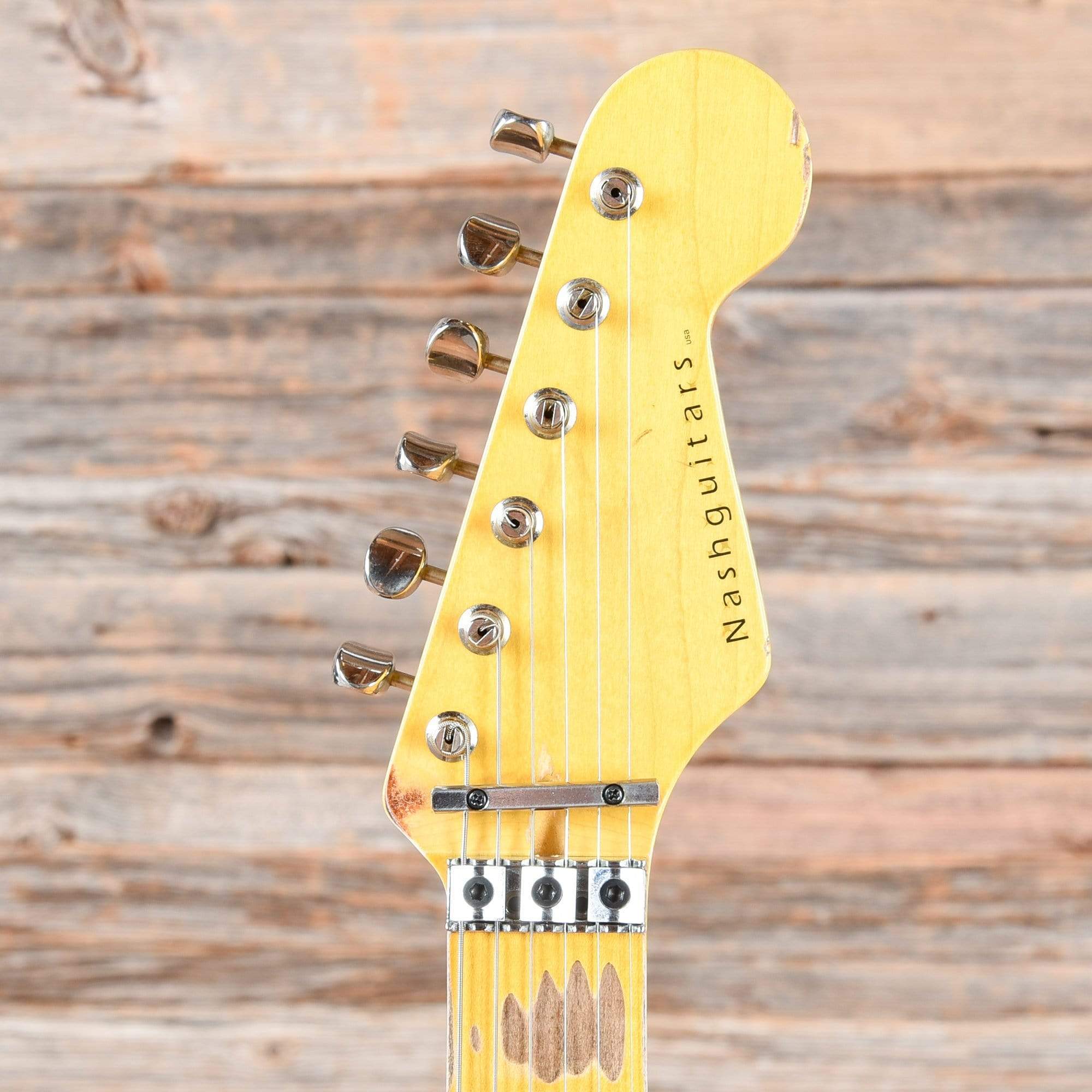 Nash S-81 HSH Olympic White Over Sunburst 2019 Electric Guitars / Solid Body