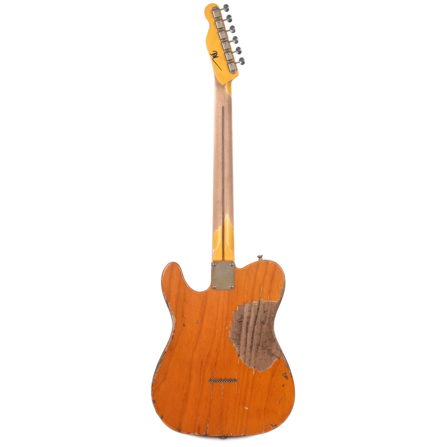 Nash T-52 Amber Extra Heavy Relic w/1-Ply Black Pickguard & Lollars Electric Guitars / Solid Body