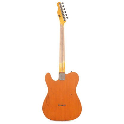 Nash T-52 Amber Light Relic w/Lollar Pickups, 1-Ply Black Pickguard Electric Guitars / Solid Body