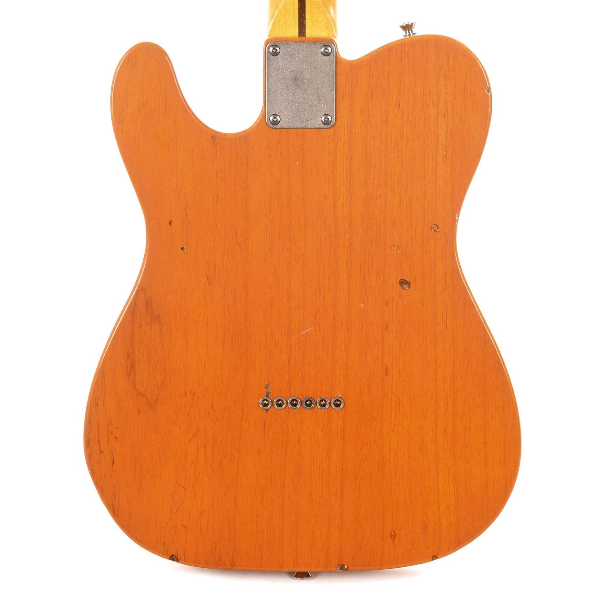 Nash T-52 Amber Light Relic w/Lollar Pickups, 1-Ply Black Pickguard Electric Guitars / Solid Body